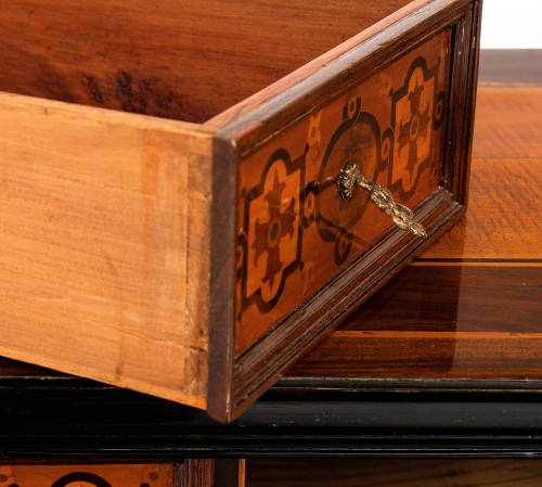 Louis XIV - Cabinet à monnaies Louis XIV - Allemagne Augsbourg début du XVIIIe siècle